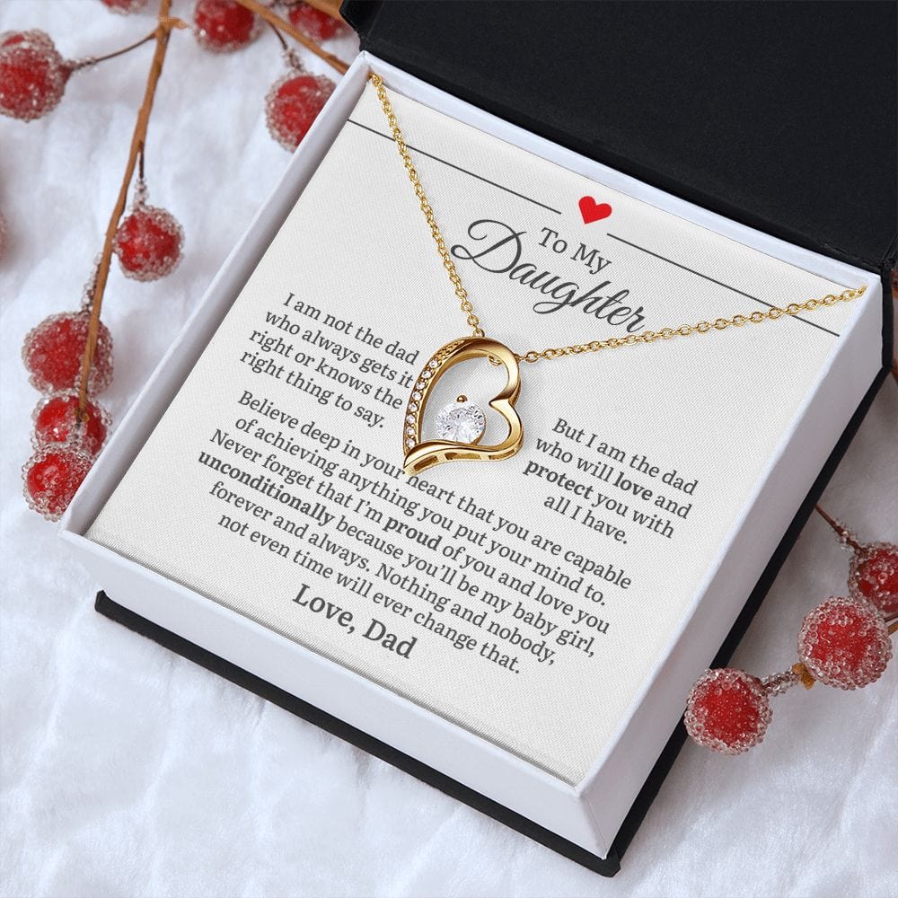 Im Not The Dad Who Always Get It Right | To My Daughter Necklace