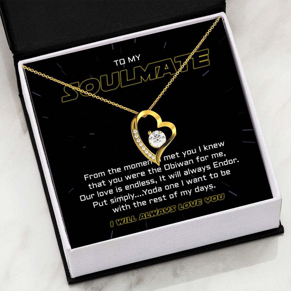 From The Moment I Met You | To My Soulmate Necklace