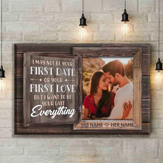 Be Your Last Everything - Premium Couple Canvas